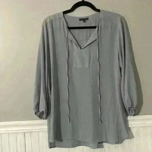 West Kei solid gray top